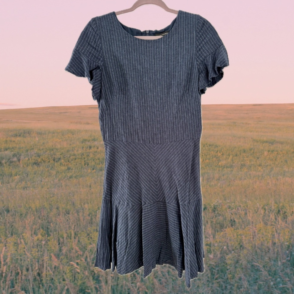 Blue Banana Republic Stripe Dress Size 6